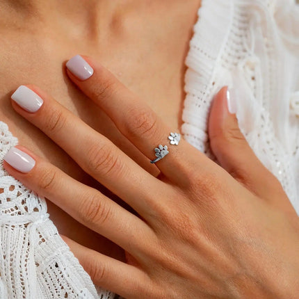 Custom Pet Initial Ring